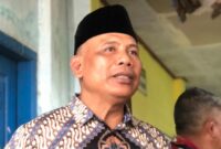 Anggota Komisi A DPRD Jawa Timur, Sumardi saat diwawancarai di Jombang. Foto ANANG. 