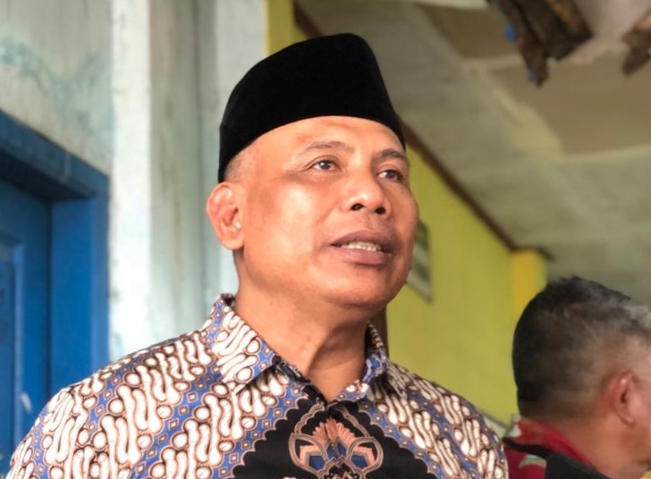 Anggota Komisi A DPRD Jawa Timur, Sumardi saat diwawancarai di Jombang. Foto ANANG. 