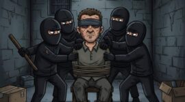 Ilustrasi warga Jombang diculik, disekap dan di hajar empat orang di Kediri. (Ai) 