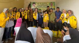 Komitmen Partai Golkar membersamai masyarakat. FOTO MITRAMEDIA