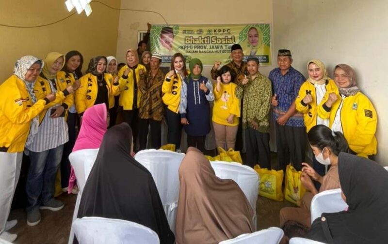Komitmen Partai Golkar membersamai masyarakat. FOTO MITRAMEDIA