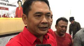 Ketua DPC PDI Perjuangan Kabupaten Jombang, Sumrambah. (Anang/MITRAMEDIA) 