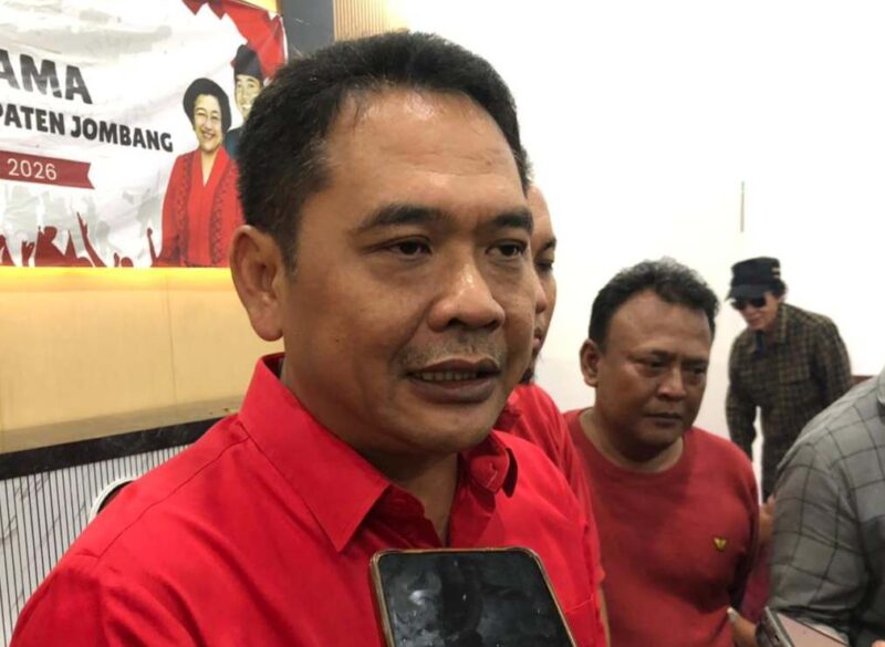Ketua DPC PDI Perjuangan Kabupaten Jombang, Sumrambah. (Anang/MITRAMEDIA) 