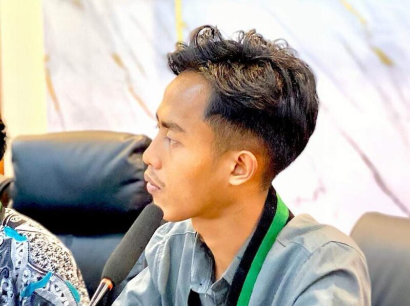 Aktivis Himpunan Mahasiswa Islam (HMI) UNIBA Madura, Moh. Marwan. (Istimewa) 