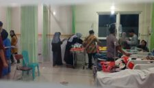 Kondisi santri saat menjalani perawatan di RS PKU Mojoagung. (Ist/MITRAMEDIA)