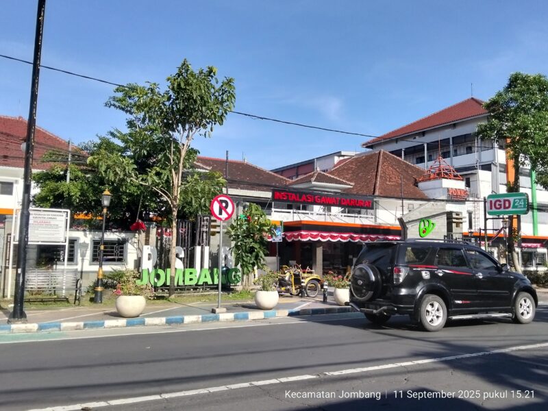 Gedung RSUD Jombang menangani ratusan pasien Pneumonia dari awal Tahun 2026. (Pras)