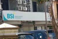 Kantor BSI yang berloaksi di Kawasan Ruko Cempaka Mas, Peterongan, Jombang. (Istimewa) 