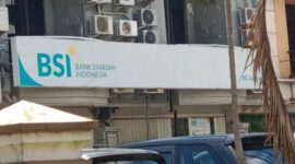 Kantor BSI yang berloaksi di Kawasan Ruko Cempaka Mas, Peterongan, Jombang. (Istimewa) 