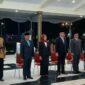 Lima pejabat yang dilantik. (Istimewa) 
