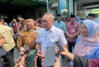 Menteri Koordinator Bidang Pangan, Zulkifli Hasan saat kunjungan kerja di Jombang. (Istimewa) 