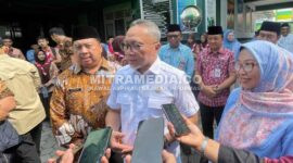 Menteri Koordinator Bidang Pangan, Zulkifli Hasan saat kunjungan kerja di Jombang. (Istimewa) 
