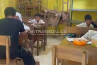Siswa SDN Jipurapah 2 saat mengikuti Kegiatan Belajar Mengajar (KBM). (MITRAMEDIA.CO/ISTIMEWA) 