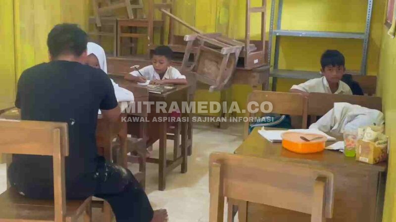 Siswa SDN Jipurapah 2 saat mengikuti Kegiatan Belajar Mengajar (KBM). (MITRAMEDIA.CO/ISTIMEWA) 