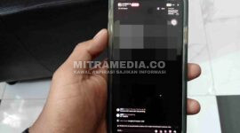Video asusila yang ditayangkan melalui live streaming TikTok sebelum diblokir. (MITRAMEDIA.CO) 
