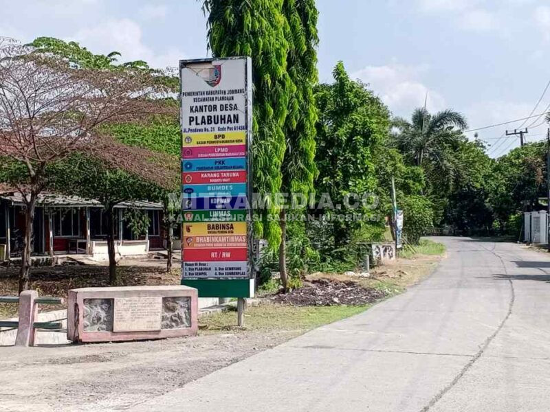 Kantor Desa Plabuhan, Kecamatan Plandaan. (MITRAMEDIA.CO) 