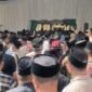 Kericuhan di area Muktamar NU Jombang. (MITRAMEDIA) 