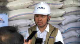 Kepala Kantor Cabang Perum Bulog Mojokerto, Muhammad Husin. (MITRAMEDIA) 
